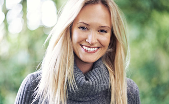 Woman Smiling